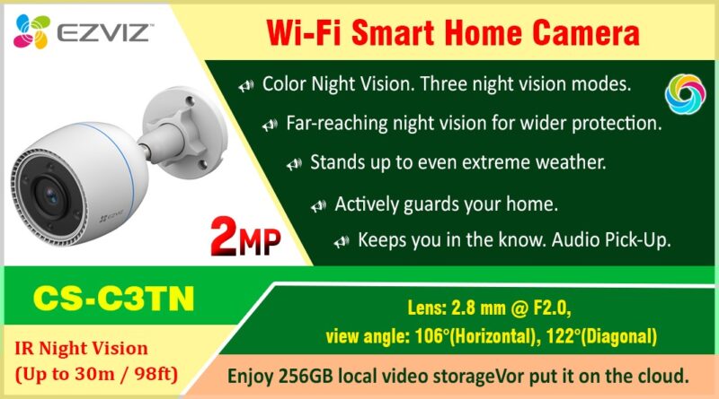 CS-C3TN (1080P,2.8mm) Product Ezviz Smart Wi-Fi Home Camera ezvizlanka Srilanka