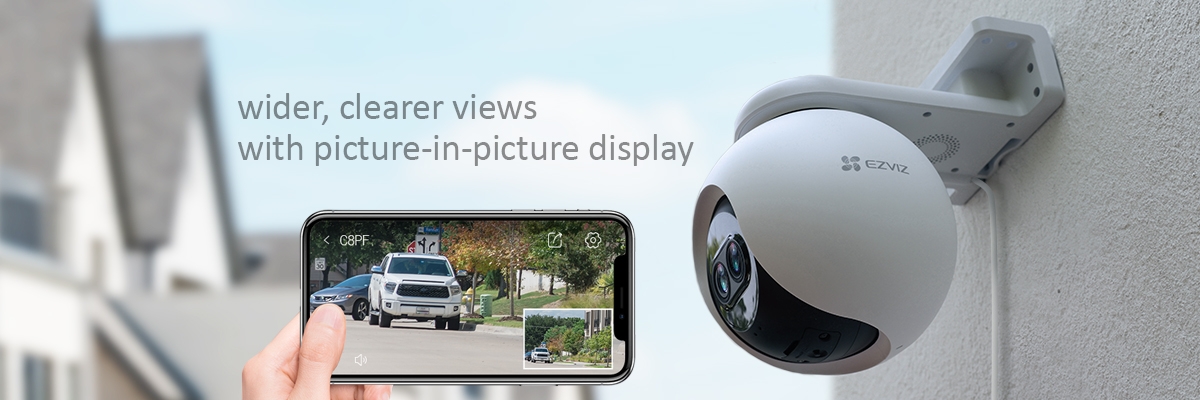 CS-C8PF (1080P, 2.8mm+12mm) Ezviz Smart Home Camera - Outdoor PT Camera ezvizlanka Srilanka